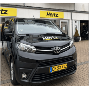 Toyota Proace varevogn EB52420 Aarhus til Kastrup